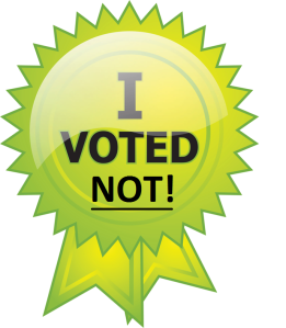 not voting